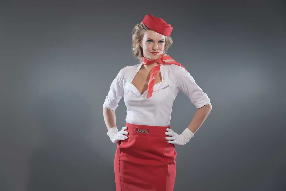 Sexy Stewardess Kostüm (de.depositphotos.com)